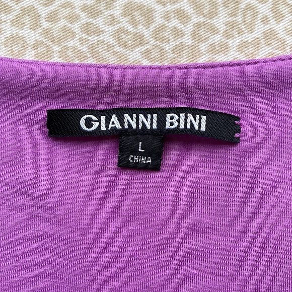 Gianni Bini Long Opened Sleeved Swing Style Short Dress - Picture 8 of 13